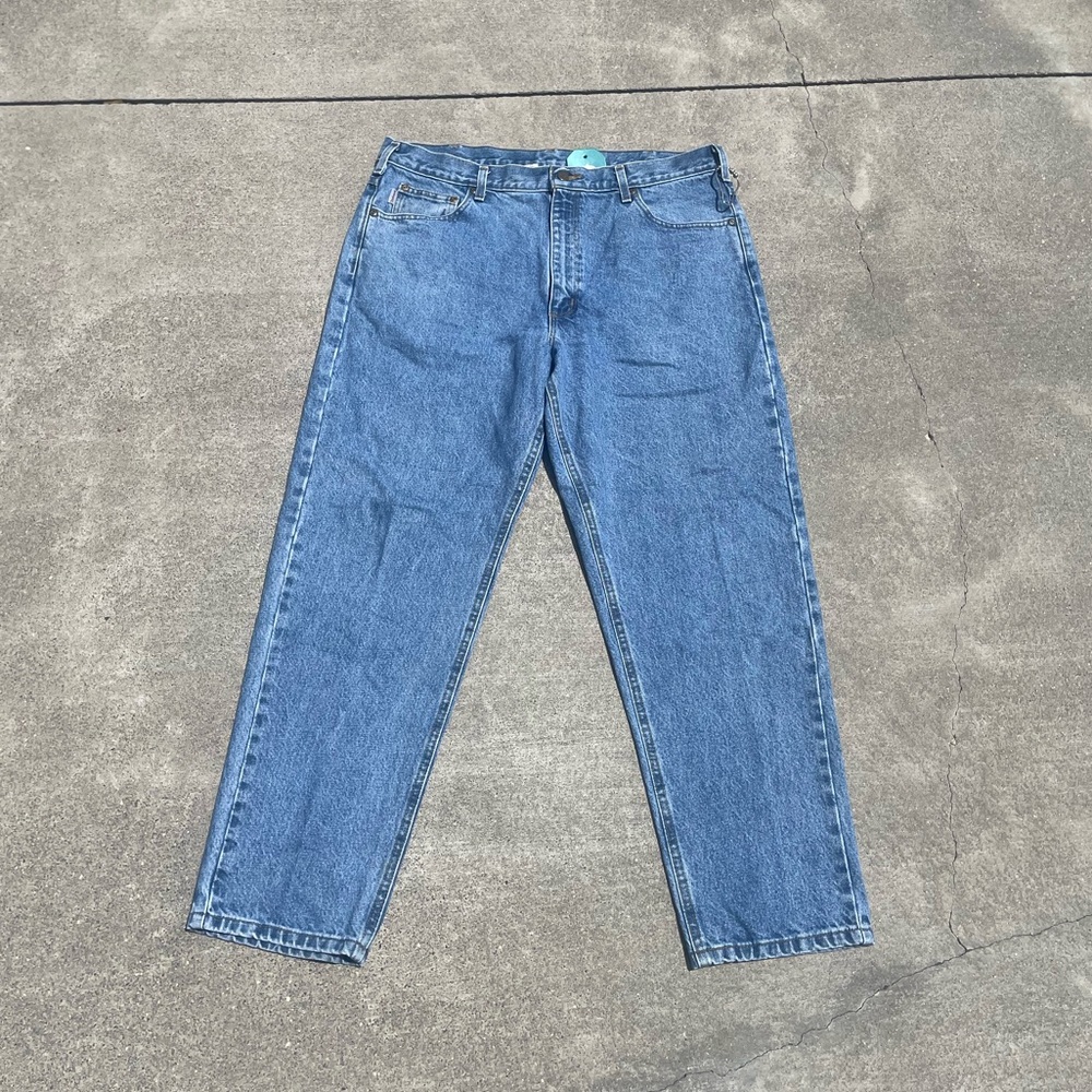 Light Blue Carhartt Jeans Size 38 X 30